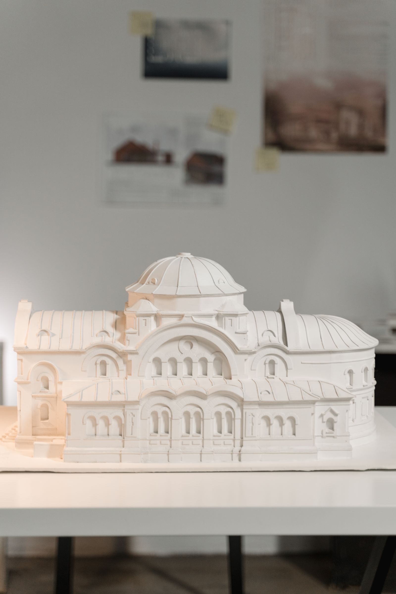Maquette d’architecture réalisée par les étudiants